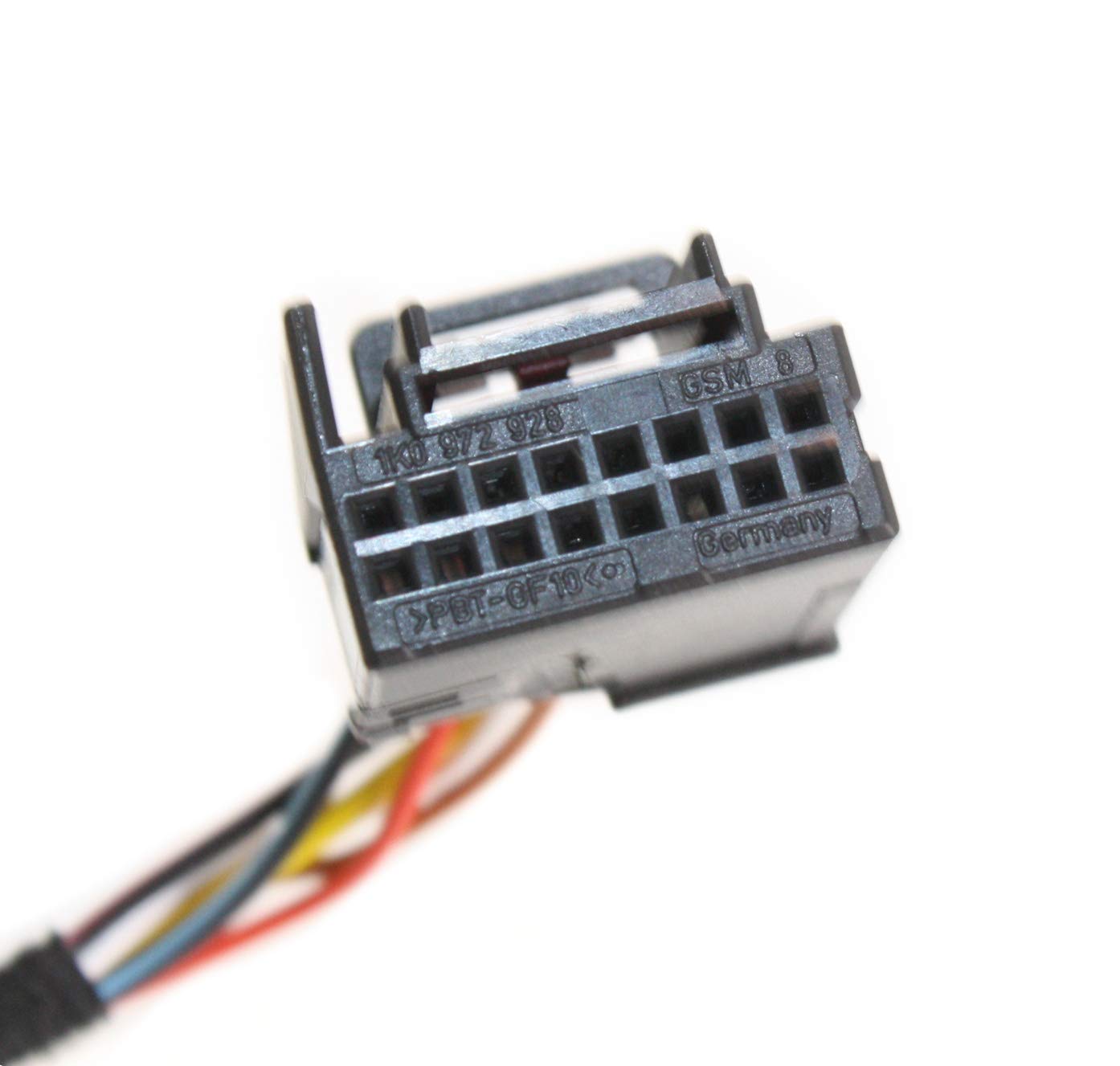 Kool Vue Passenger Side Power Heated Mirror for Volkswagen Tiguan 2009-2017 Manual Fold With Signal Light; Without Memory & Puddle Lamp Paintable