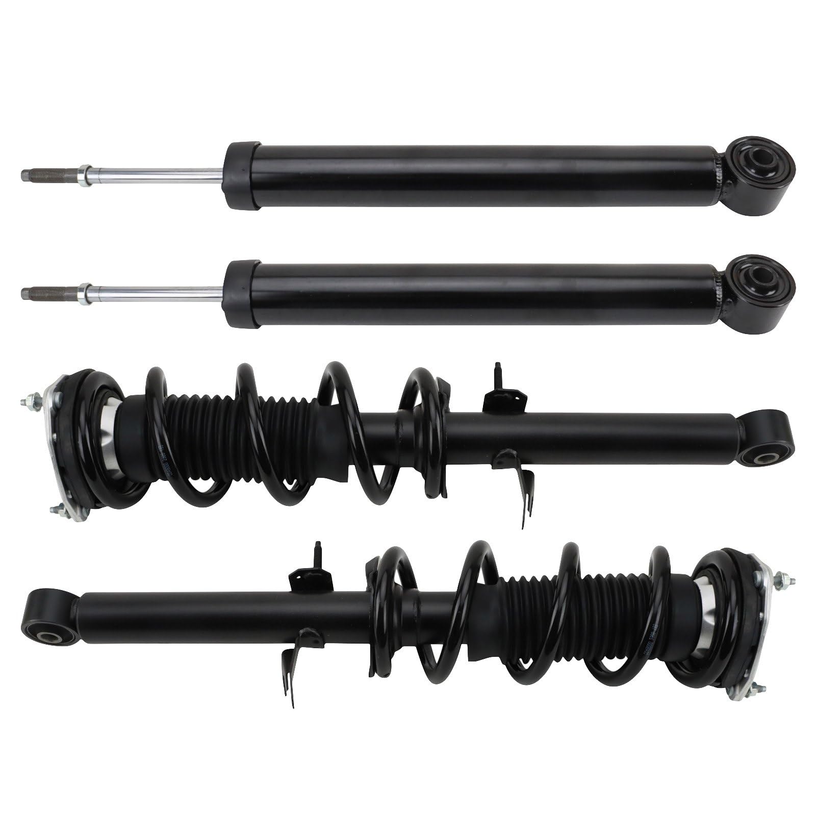 Trq Front And Rear Complete Strut Assembly & Shock Absorber Kit Shock & Spring Strut Assembly Compatible With 2008-2012 Infiniti