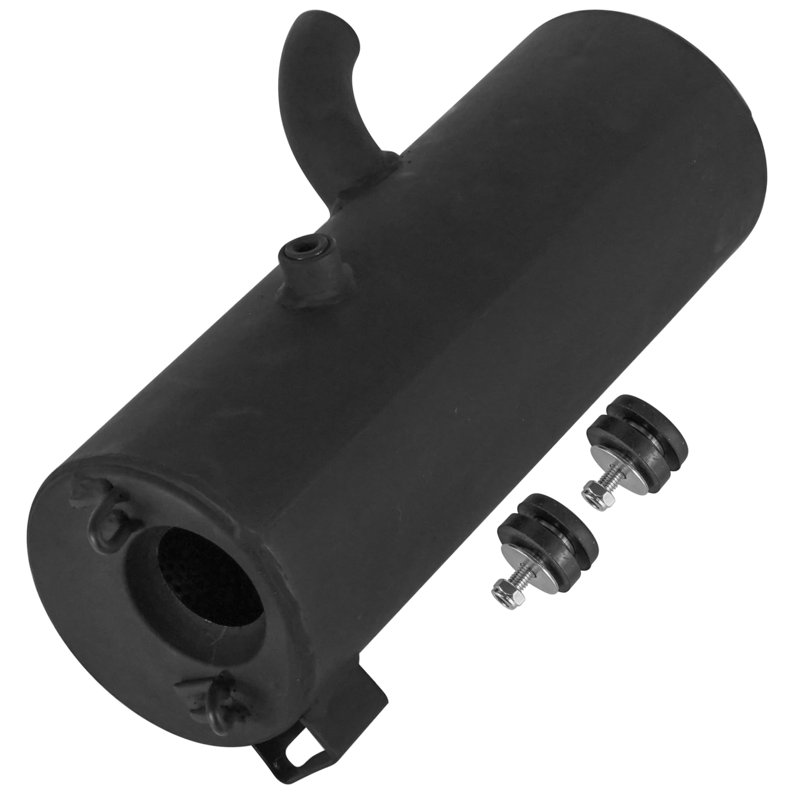 Caltric Black Exhaust Muffler Silencer Compatible With Polaris Sportsman 500 4X4 Ho 2001-2013
