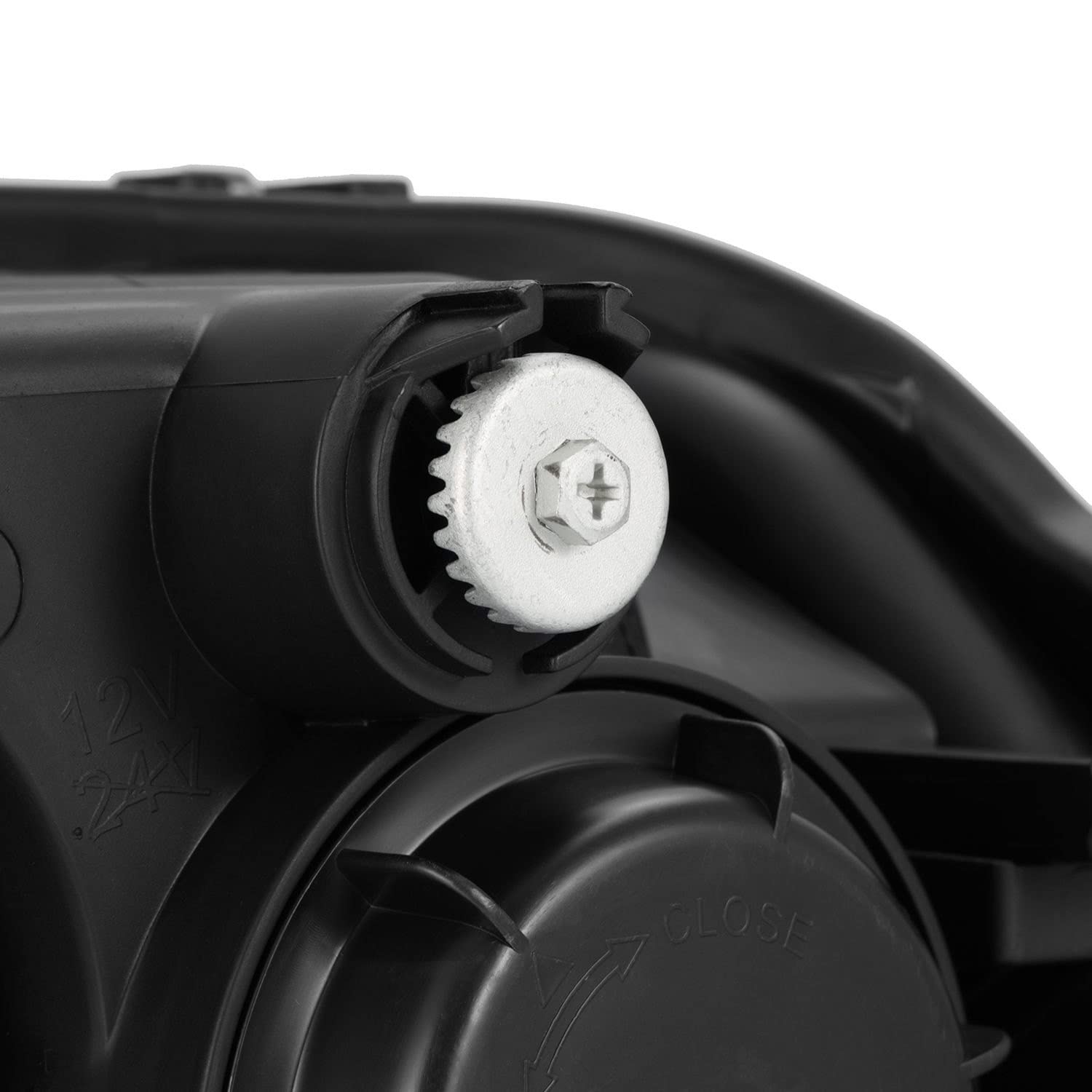 Alpharex 09-18 Ram 2500 Luxx Led Proj Headlight Plank Style Alpha Blk W/Activ Light/Seq Signal/Drl