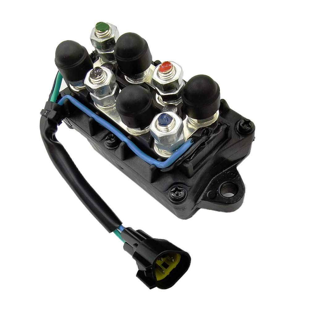 Boat Power Tilt Trim Relay 63P-81950-00-00 Fit for Yamaha Trim Relay Outboard 4