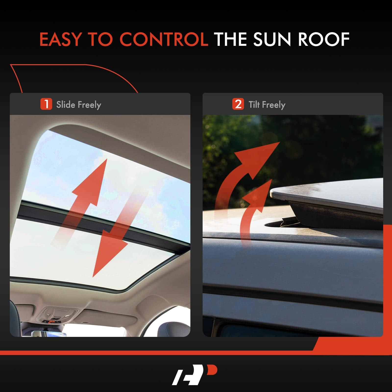 A-Premium Sunroof Moon Roof Motor Compatible With Ford Explorer 2011-2017 Sport Utility Bb5Z15790A Left Or Right