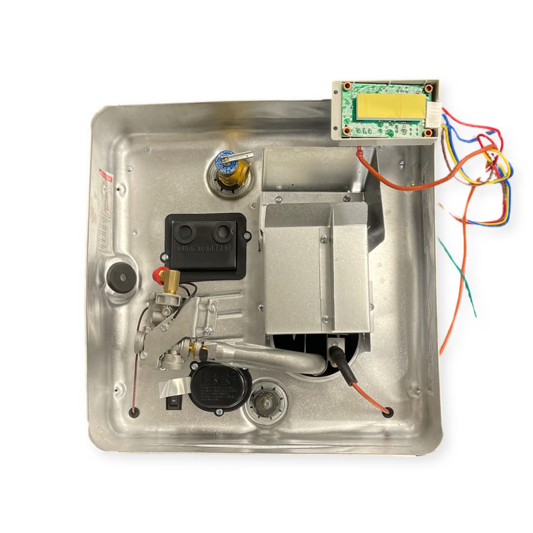 Suburban Advantage Rv Tank Water Heater Sw12De - 12 Gallon Porcelain Lined Steel Tank With Direct Spark Ignition (Dsi) And Incol