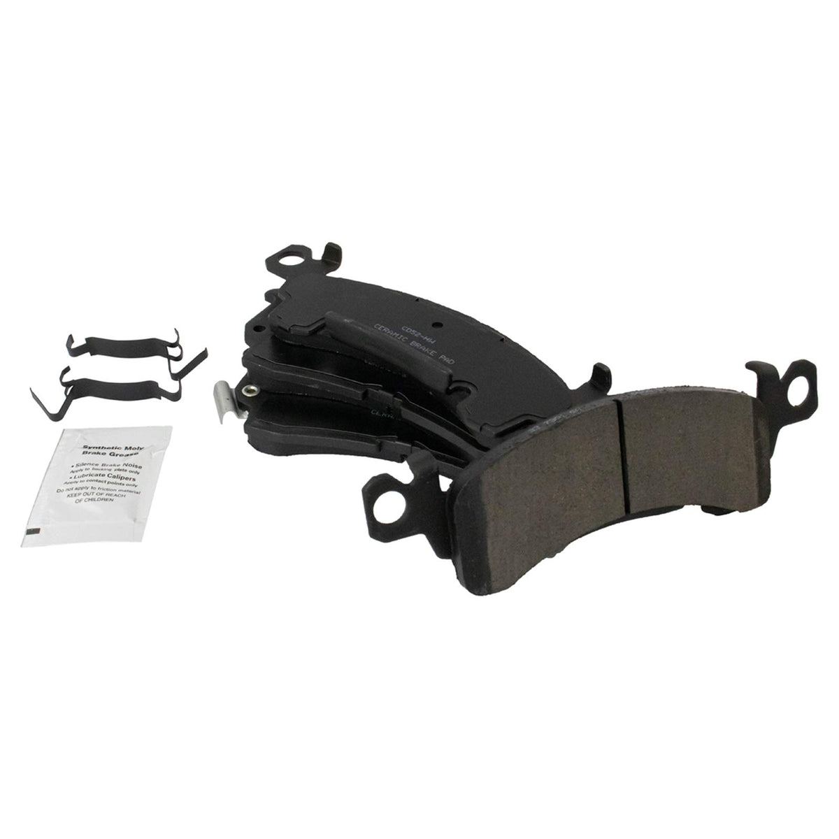 TRQ Front Posi Ceramic Brake Pad Kit Set for Chevy GMC Pickup Truck Full Size