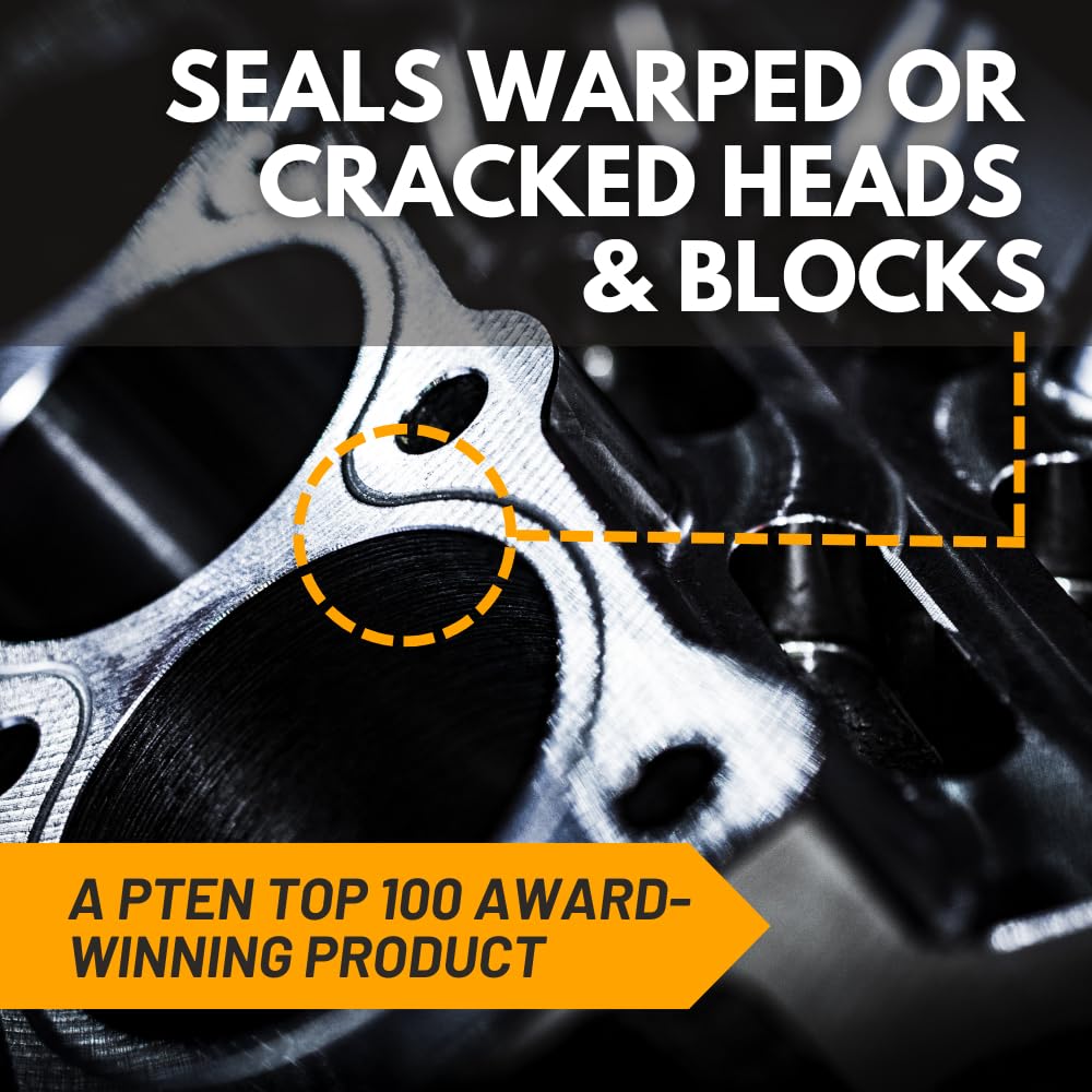 Bar's Leaks HG-1 Blown Head Gasket Repair, 33.8 oz - Pack of 4, Effective Engine Sealant for Leaks and Overheating Issues