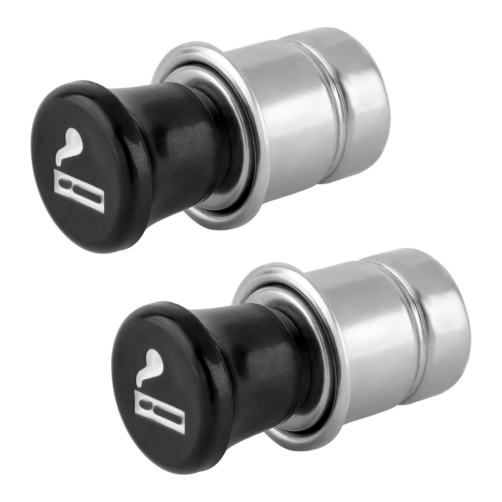 Car Cigarette Lighter, Pop-Out Metal Plastic Construction Cigarette Lighter,12V Auto Cigarette Lighter Plug Replacement Fits For