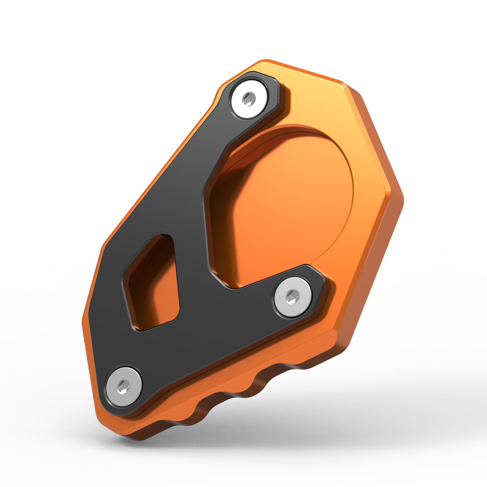 NICECNC Orange Kickstand Kick Side Stand Extension Plate Compatible with KTM 690 Enduro R/SMC R 2019-2021,1050/1090/1190/1290 Adventure 2014 2015 2016 2017 2018 2019 2020