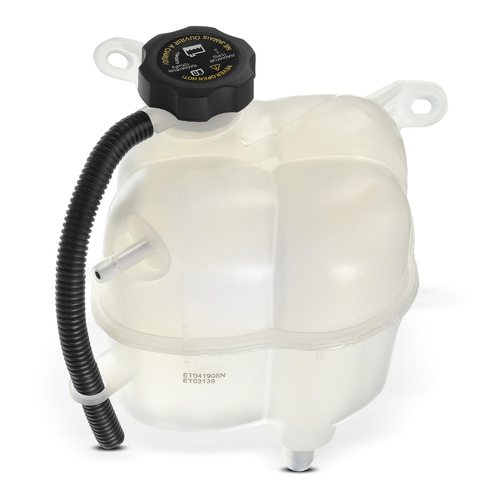 YHTAUTO Engine Coolant Recovery Overflow Reservoir Expansion Tank W/Pressurized Cap For 2005 Chevrolet Equinox LS LT V6 3.4L Rep
