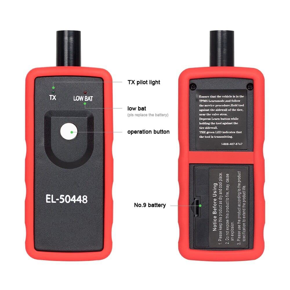 Kingbolen El-50448 Automotive Tire Pressure Monitor Sensor Tpms Reset Relearn Tool For Gm Series Vehicle
