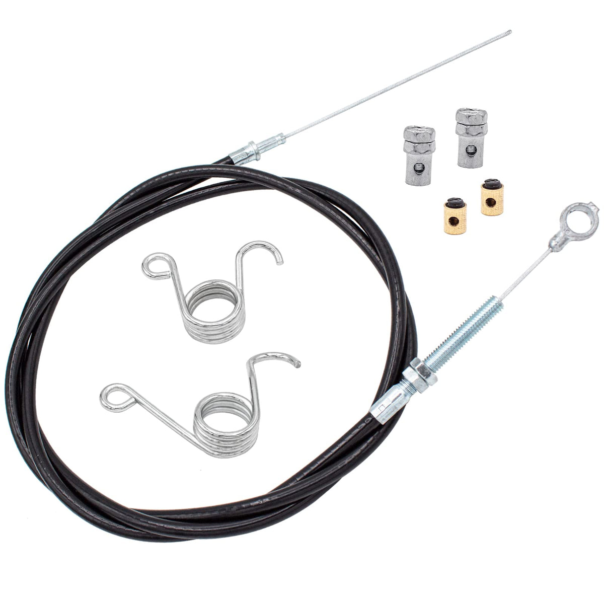 Wnooeng 71 Inch Throttle Cable Kit For Go Kart Predator 212Cc Engine Gx160 Gx200 196Cc Manco 8252-1390 Asw Kandi American Sportworks Racing Lawnmower Go Kart Parts