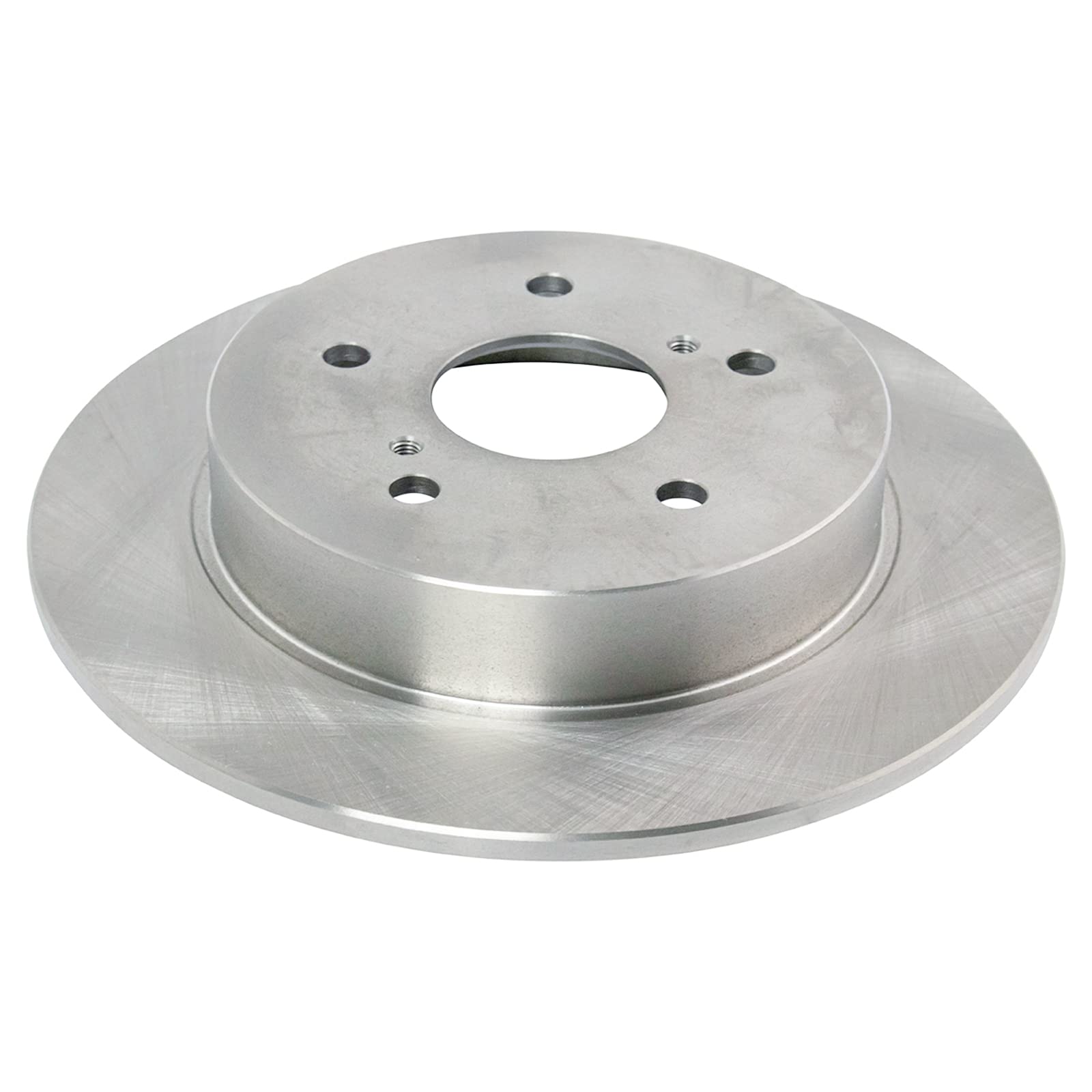 Trq Rear Brake Pad & Rotor Kit Brake Pads Brake Rotor Semi-Metallic Compatible With 2007-2013 Suzuki Sx4