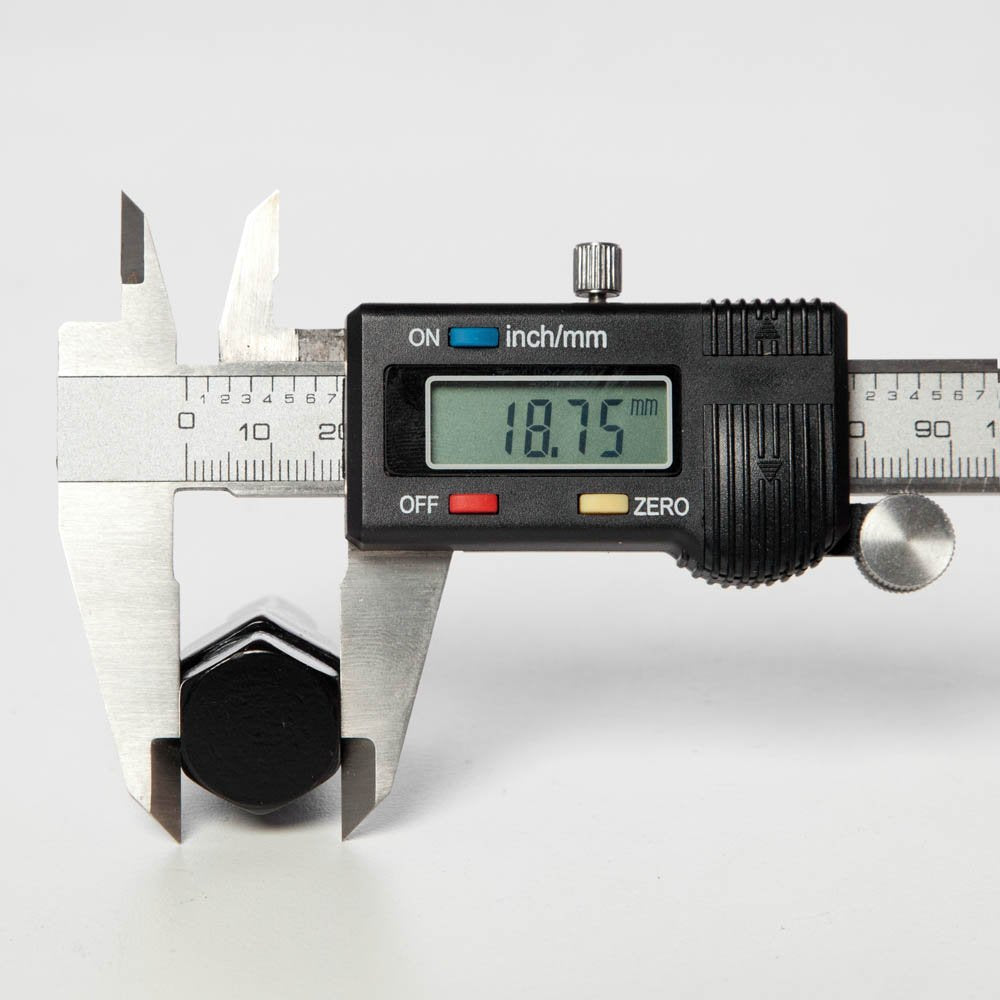 Circuit Performance Black 6 Sided Hex Tuner Tool Key Socket Adapter