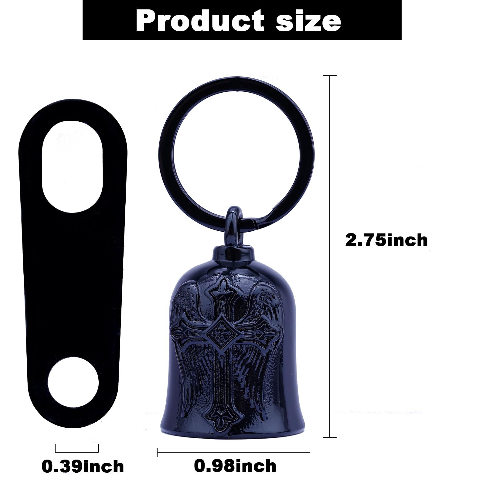 Motorcycle Bell - Motorcycle Key Chain Biker Bells Protect The Rider Motorcycle Accessories