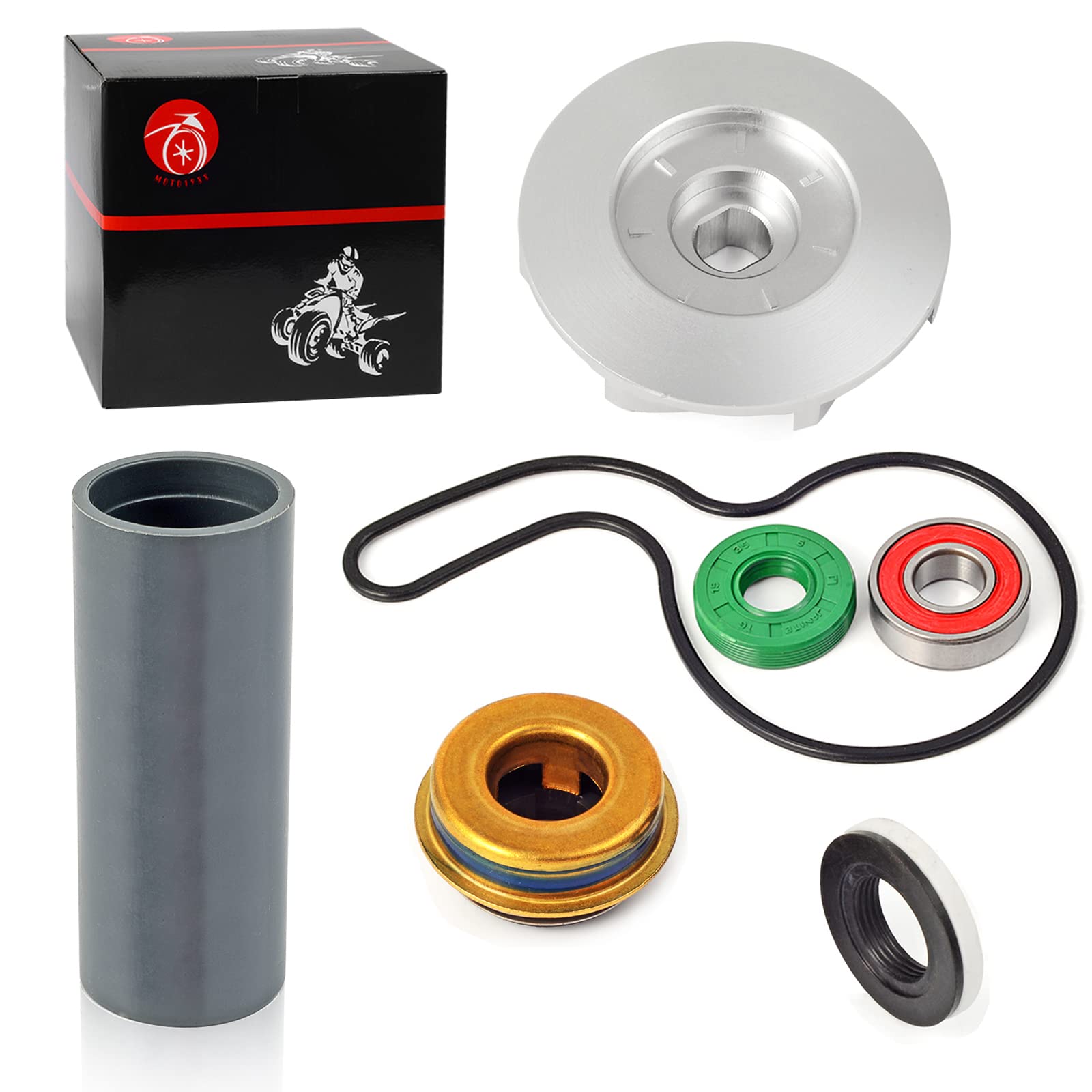 Water Pump Seal Rebuild Kit Impeller & Driver For Polaris Ranger 700 800 Rzr 800 Sportsman 600 700 800 2002-2014 5433684 3610075