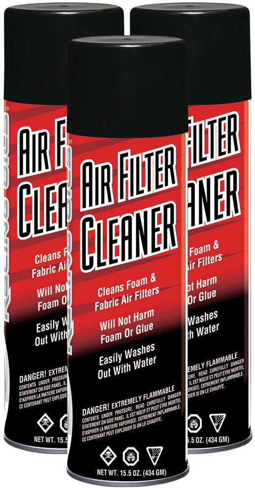 Maxima 79920-3PK Air Filter Aerosol Cleaner, 46.5 fl. oz., 3 Pack