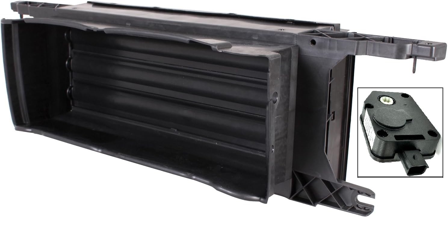 TYG (CAPA QUALITY) Active Grille Shutter For Ford F150 Crew Cab/Extended Cab '15-'17 2.7L Turbo/ '15-'16 3.5L Turbo/Regular Cab 