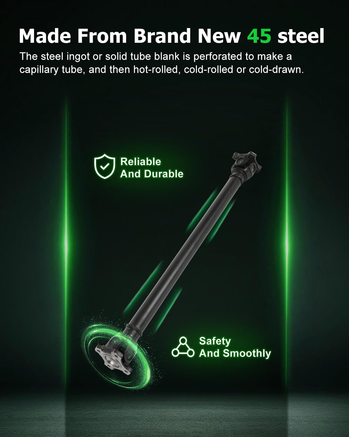 SCITOO?29''?Steel Front Driveshaft Assembly Drive Shaft Prop Shaft For BMW 325xi 2006,For BMW 328i xDrive 328xi 330xi 335i xDriv