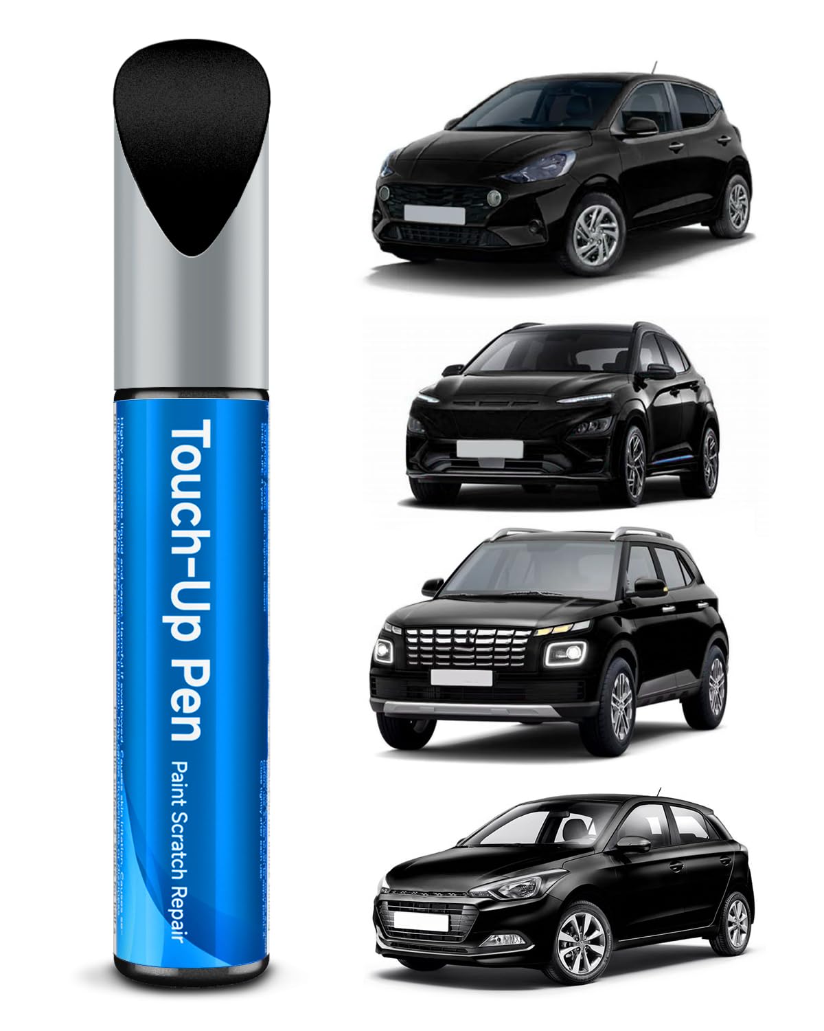 Abyss/Onyx Black(A2B) Touch Up Paint Compatible with Hyundai Exact Match Touch Up Paint Car Scratch Repair