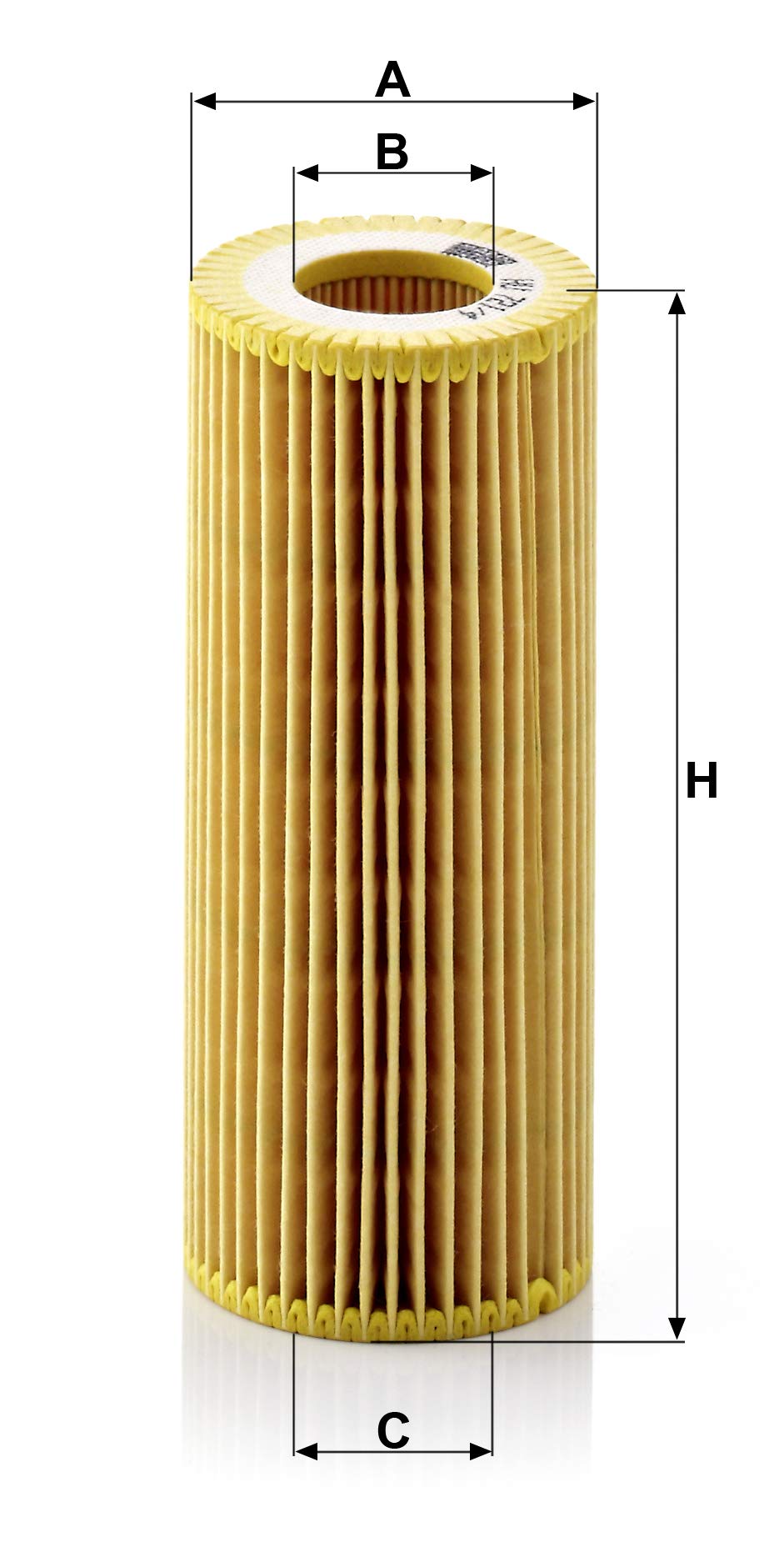Mann-Filter Hu 721/4 X Oil Filter - Cartridge