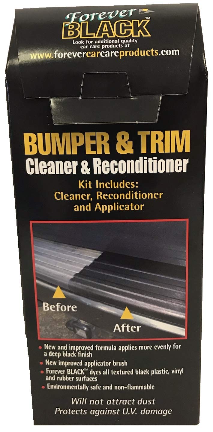 Forever Black Bumper & Trim Kit (New Improved Formula & Larger Size)
