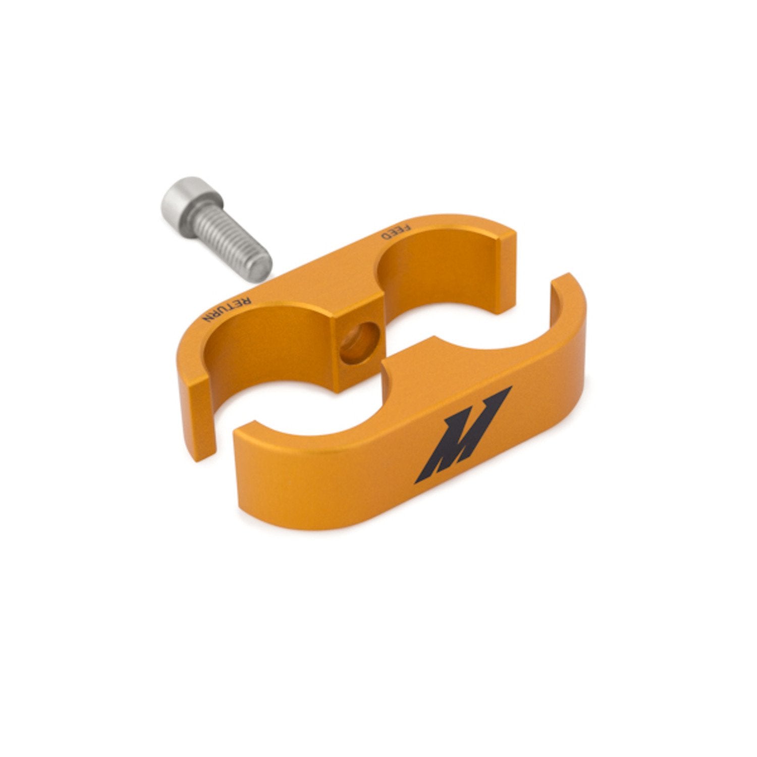 Mishimoto Oil Line Stay -10An, Gold