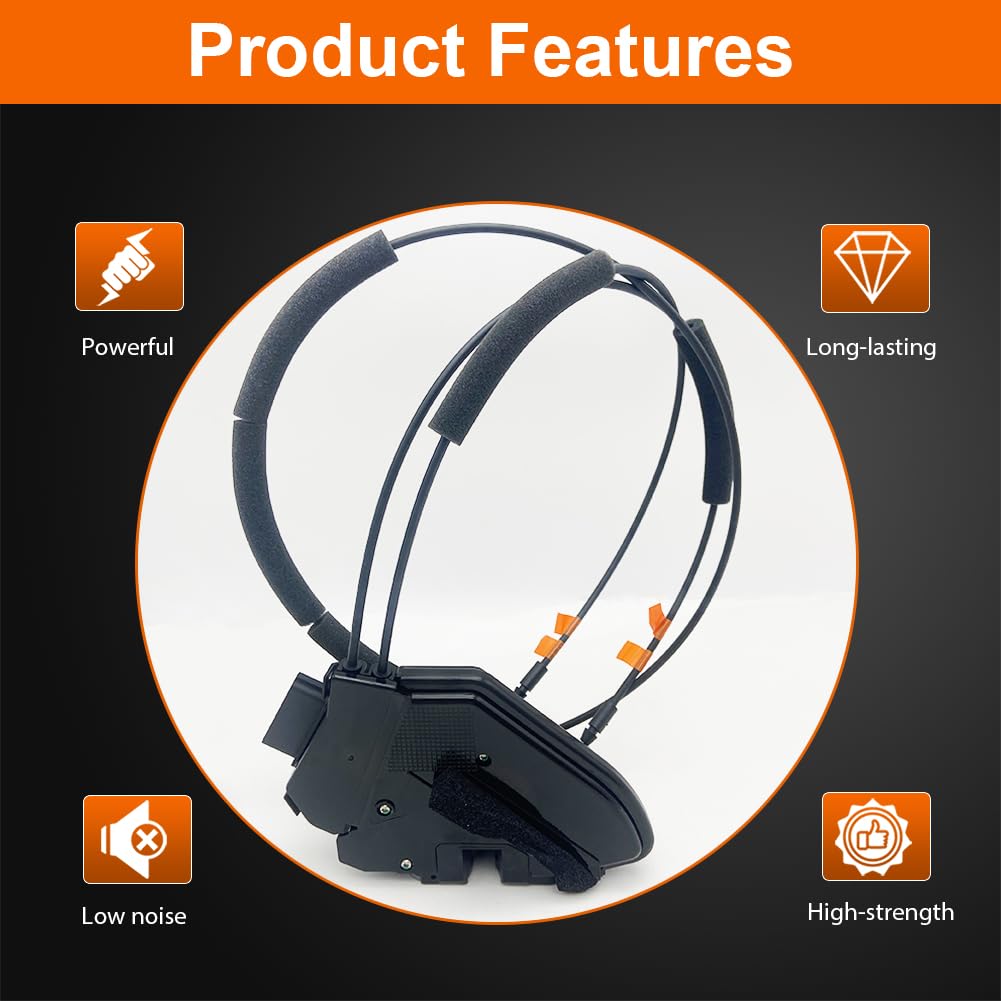 VEELECP Door Lock Actuator Compatible with 2013-2019 Sentra Sedan Front Right Passenger Side Without Smart Key 80500-9AN0A