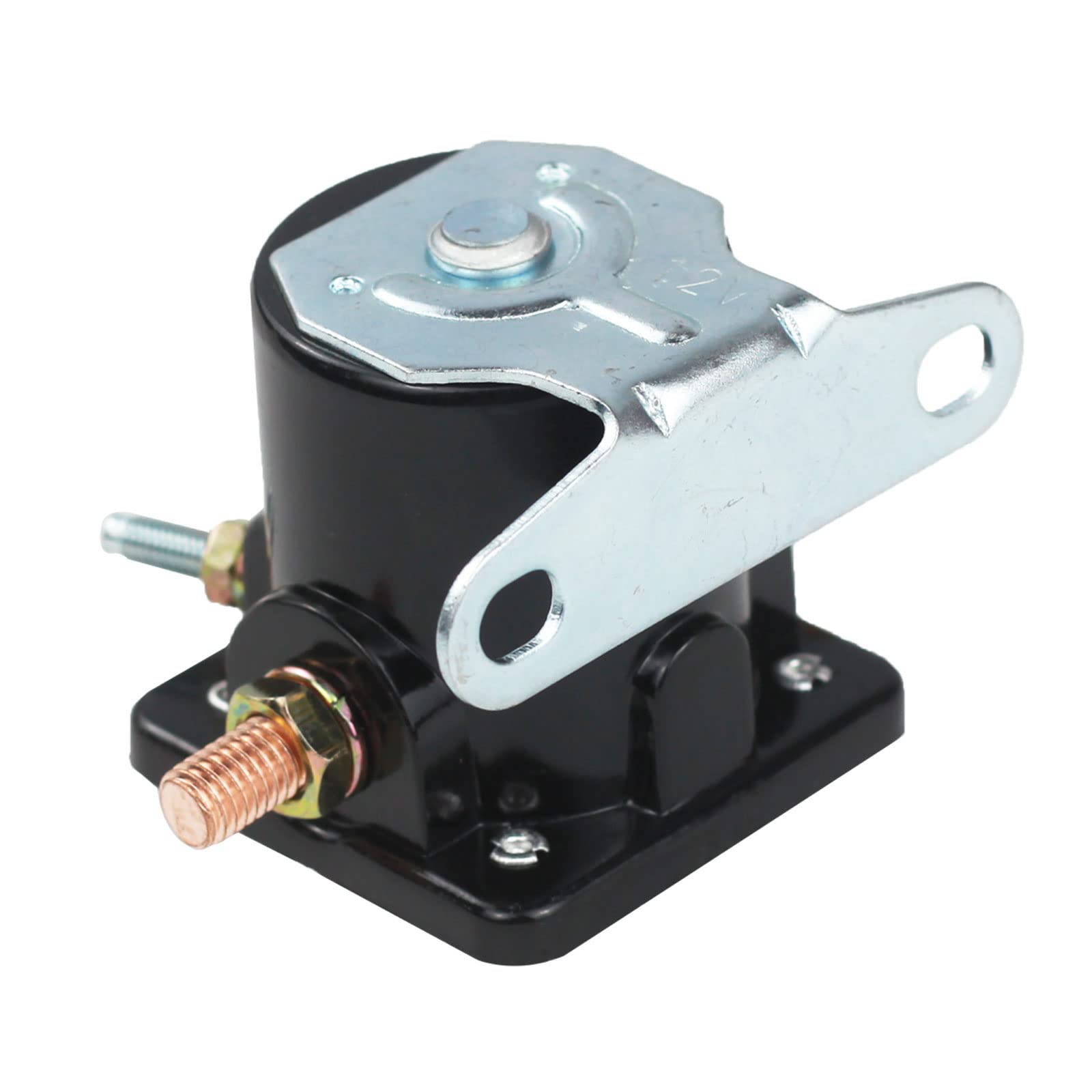 Hot Rod Starter Solenoid Relay 12V Replacement For 1956-Up Fo-Rd B6Az-11450-A B-6A-11450A C6Af C7Af C9Af C3912 Sw-3 Sw3 D2Af1145