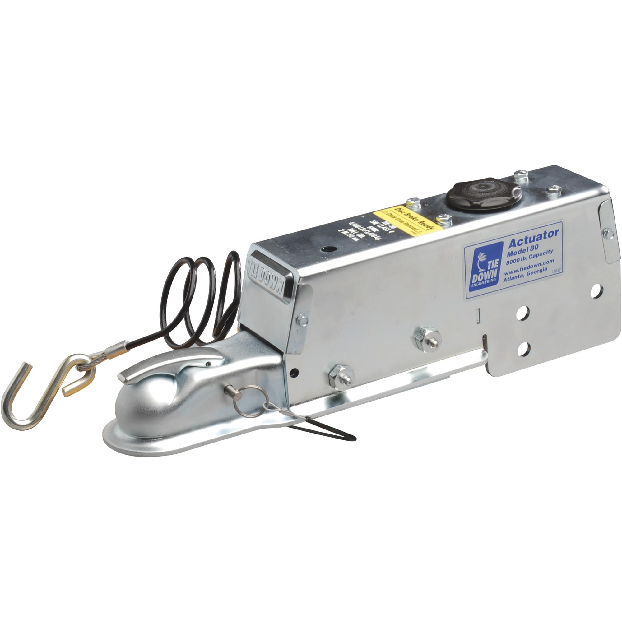 Tow Zone Hydraulic Disc Brake Actuator - Bolt-On, 8000-Lb. Capacity, Model Number 82402