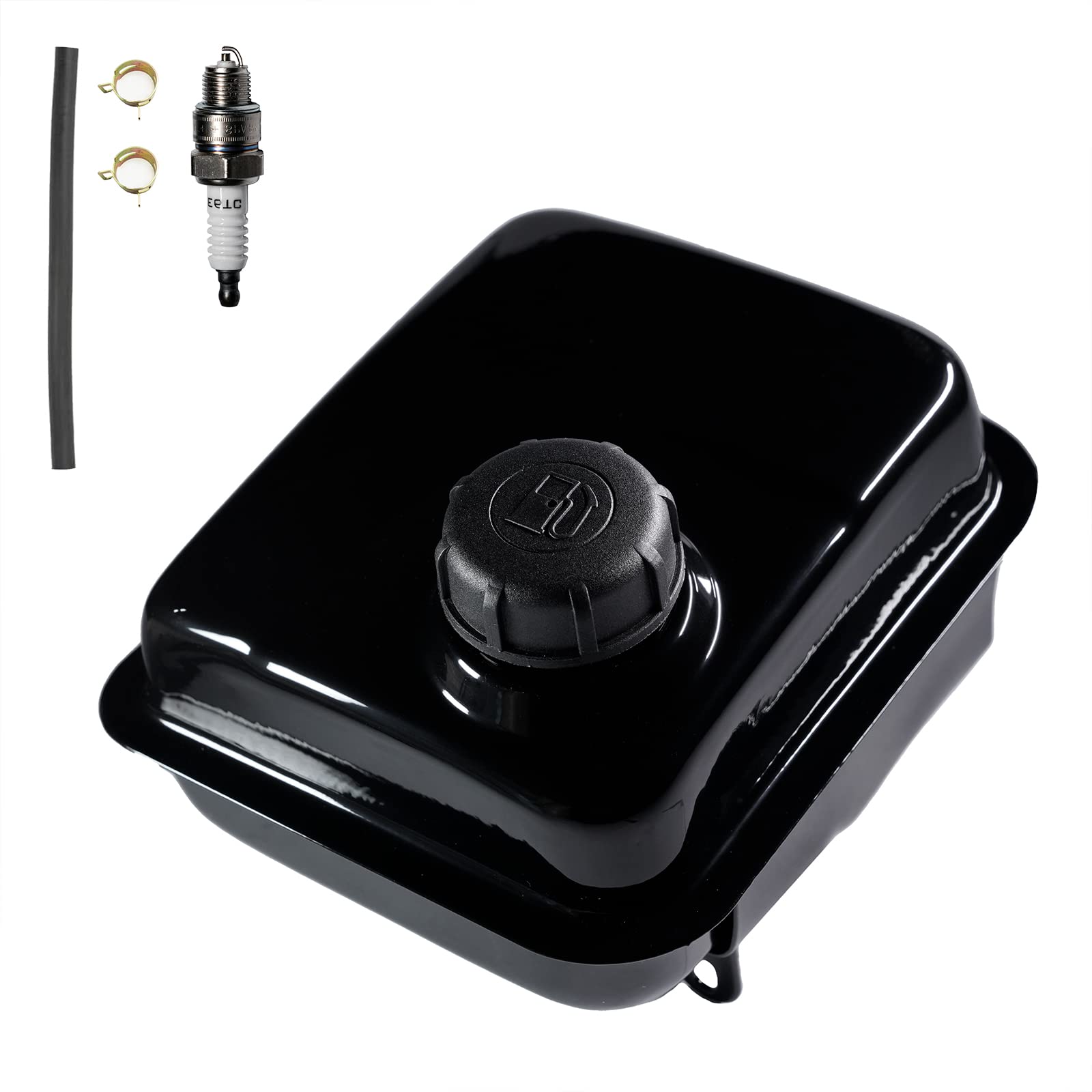 Jmchstore Vent Gas Fuel Tank For Coleman Ct100U Cc100X Mini Bike, Ck100 Sk100 Go Kart, Screw On Fuel Tank For Realtree Rtk100, K