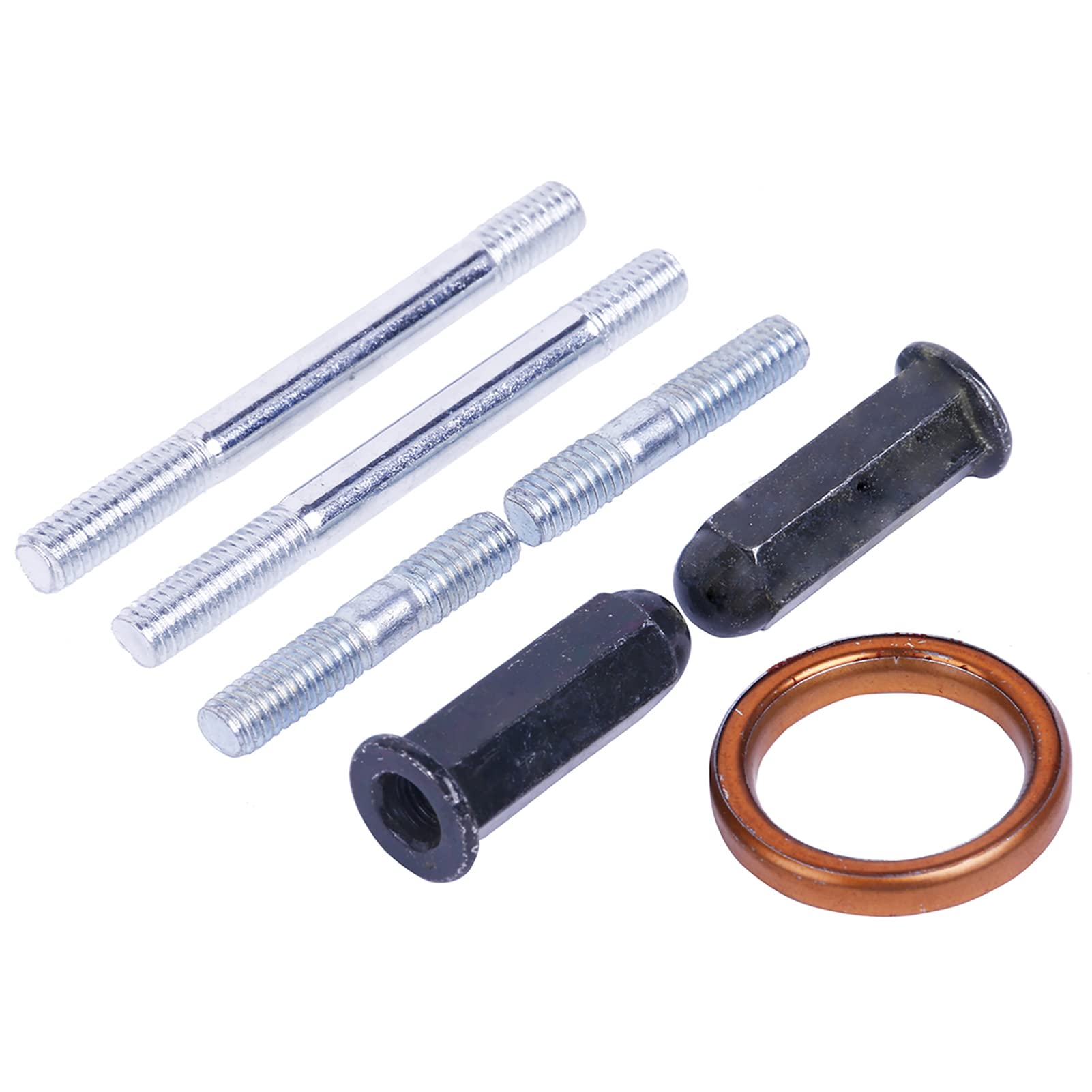 Glixal Atmt1-008 Performance Big Bore Cylinder Kit Gy6 80Cc 47Mm For 139Qmb Atv Scooter Moped Go Kart