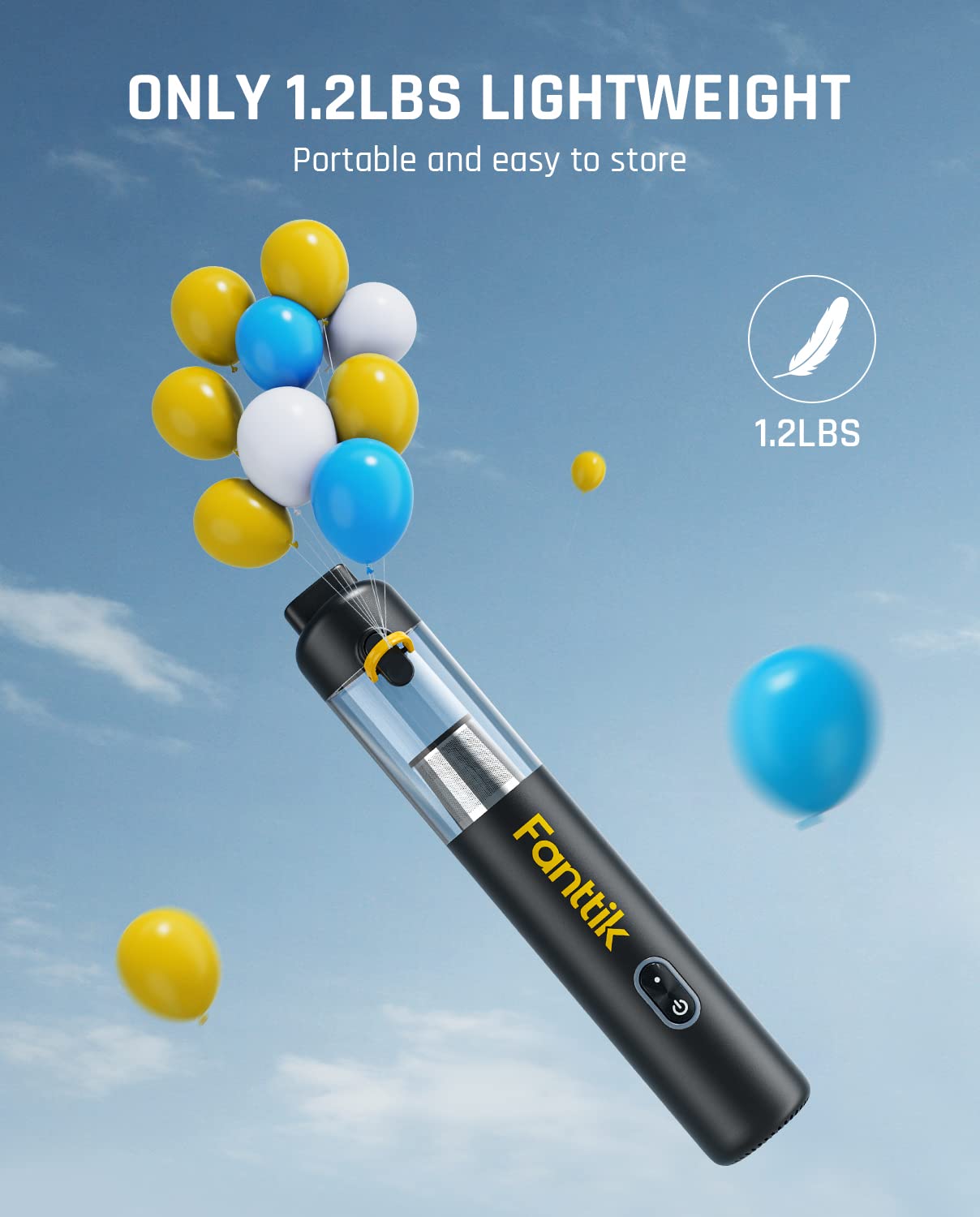 Fanttik Robustclean™ V8 Mate Cordless Car Vacuum High Power, 12000Pa/30Aw, Handheld Vacuum With Flexible Hose And Pet Brush, 2H Fast Charge, Portable Vacuum For Car Interior Home Cleaning