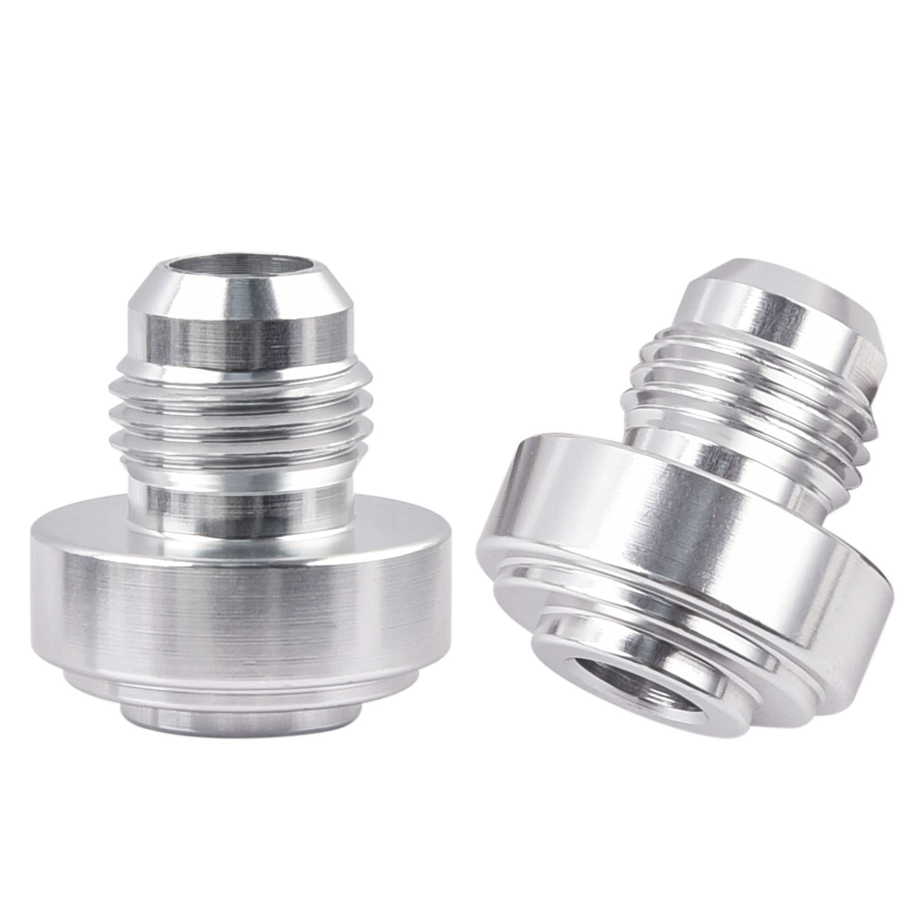 EVIL ENERGY 6AN Male Weld on Bung Fitting Aluminum 2PCS