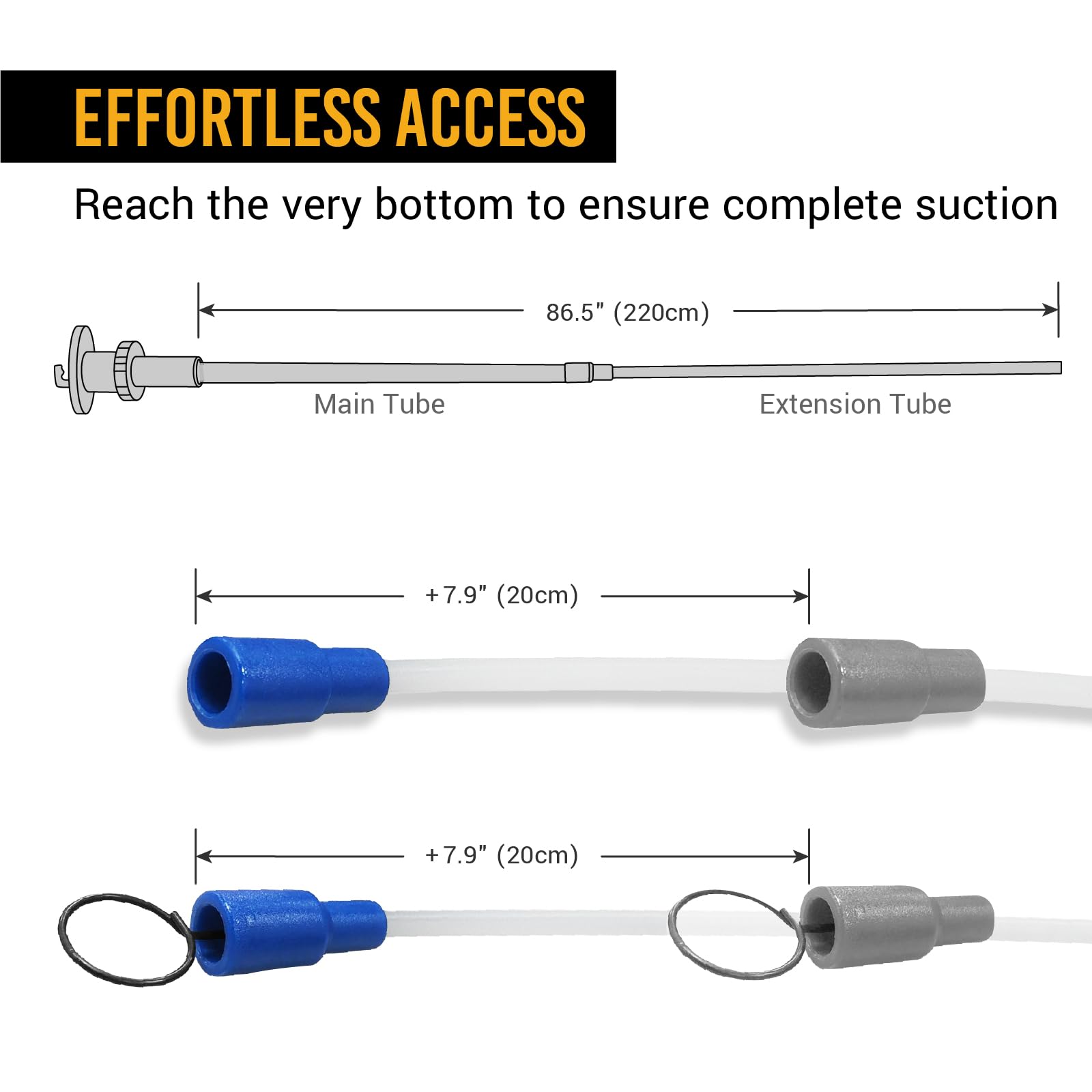 Ewk 6.5L Manual Oil Extractor Change Pump For Automotive Fluids Vacuum Evacuation