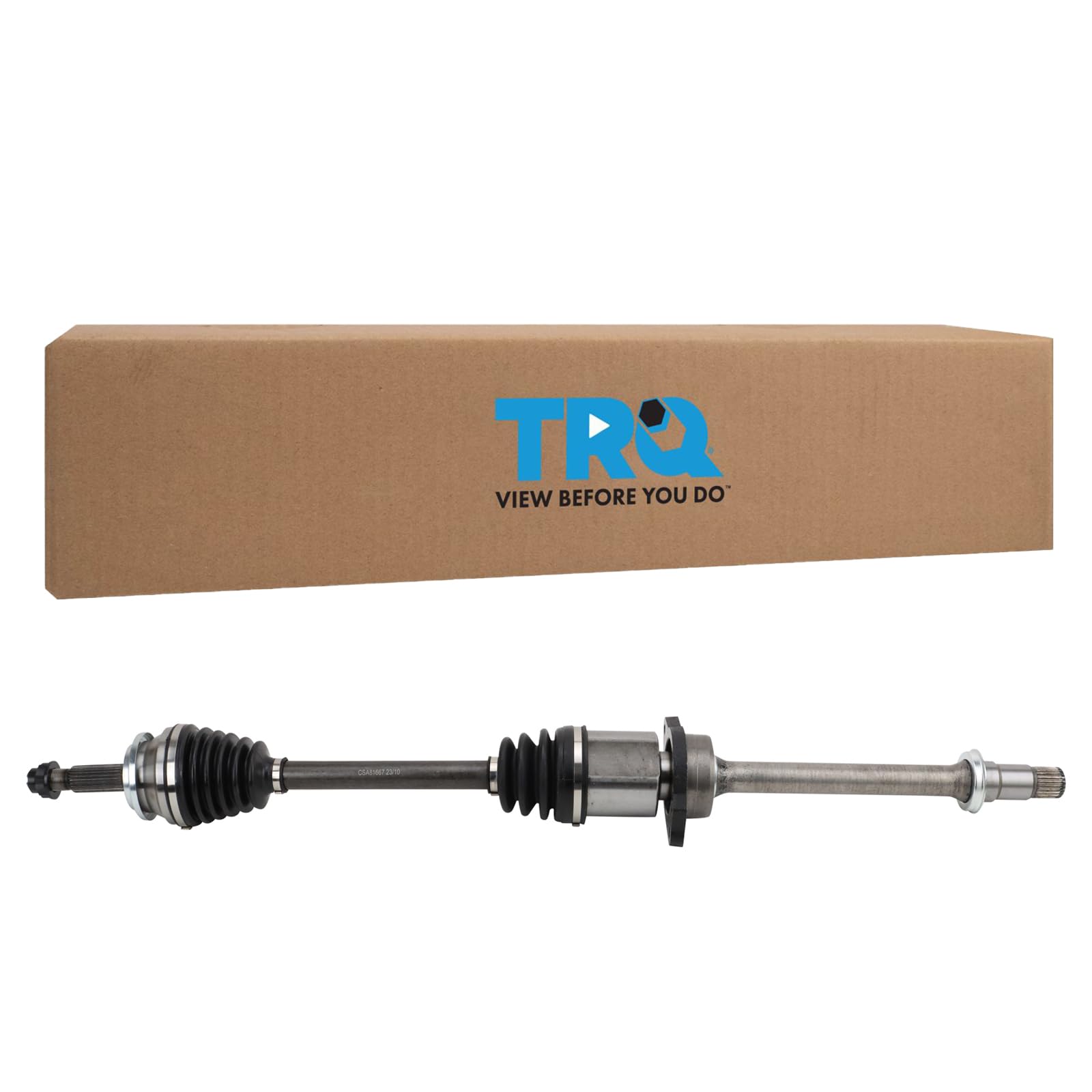 Trq Front Right Cv Axle Shaft Assembly Passenger Side Compatible With 2006-2012 Toyota Rav4