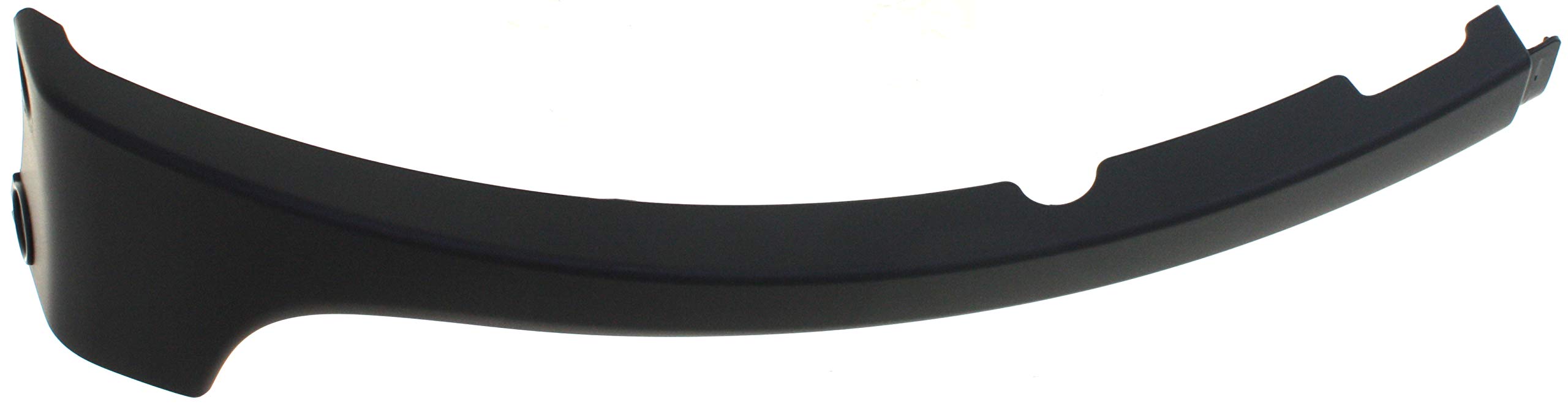 Evan Fischer Front Passenger Side Bumper Trim Compatible with 2007-2013 Suzuki SX4 Extension Cover, Hatchback Primed - SZ1005103