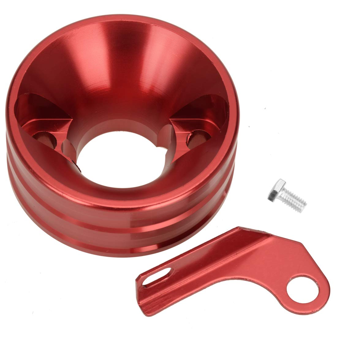 FVRITO Air Filter Adapter Kit for Predator 212cc/196cc Engines, Red, Model KL005-Red-K, Durable Rubber Performance Parts