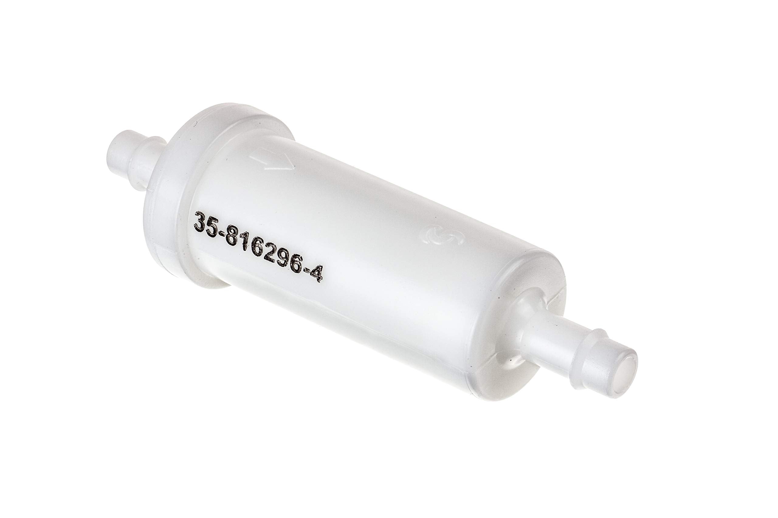 Quicksilver 816296Q2 Marine Engine In-Line Fuel Filter With Barbs For 5/16' (8 Mm) Fuel Lines