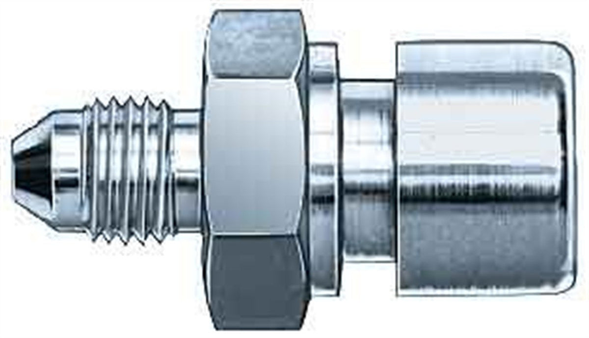 Aeroquip Fcm2936 Steel Inverted Flare Brake Adapters - Pack Of 2