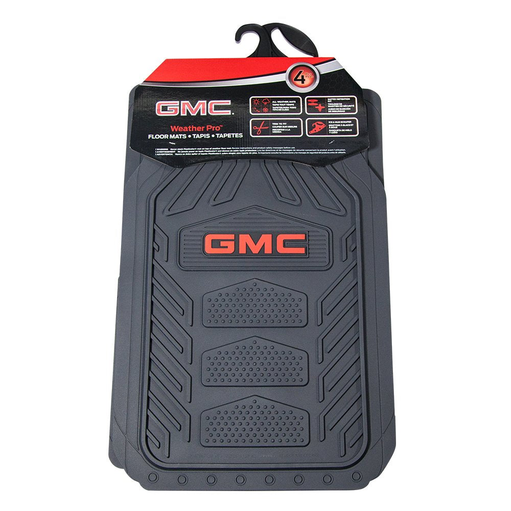 Plasticolor Gmc Weatherpro 4 Pc. Floor Mat Set