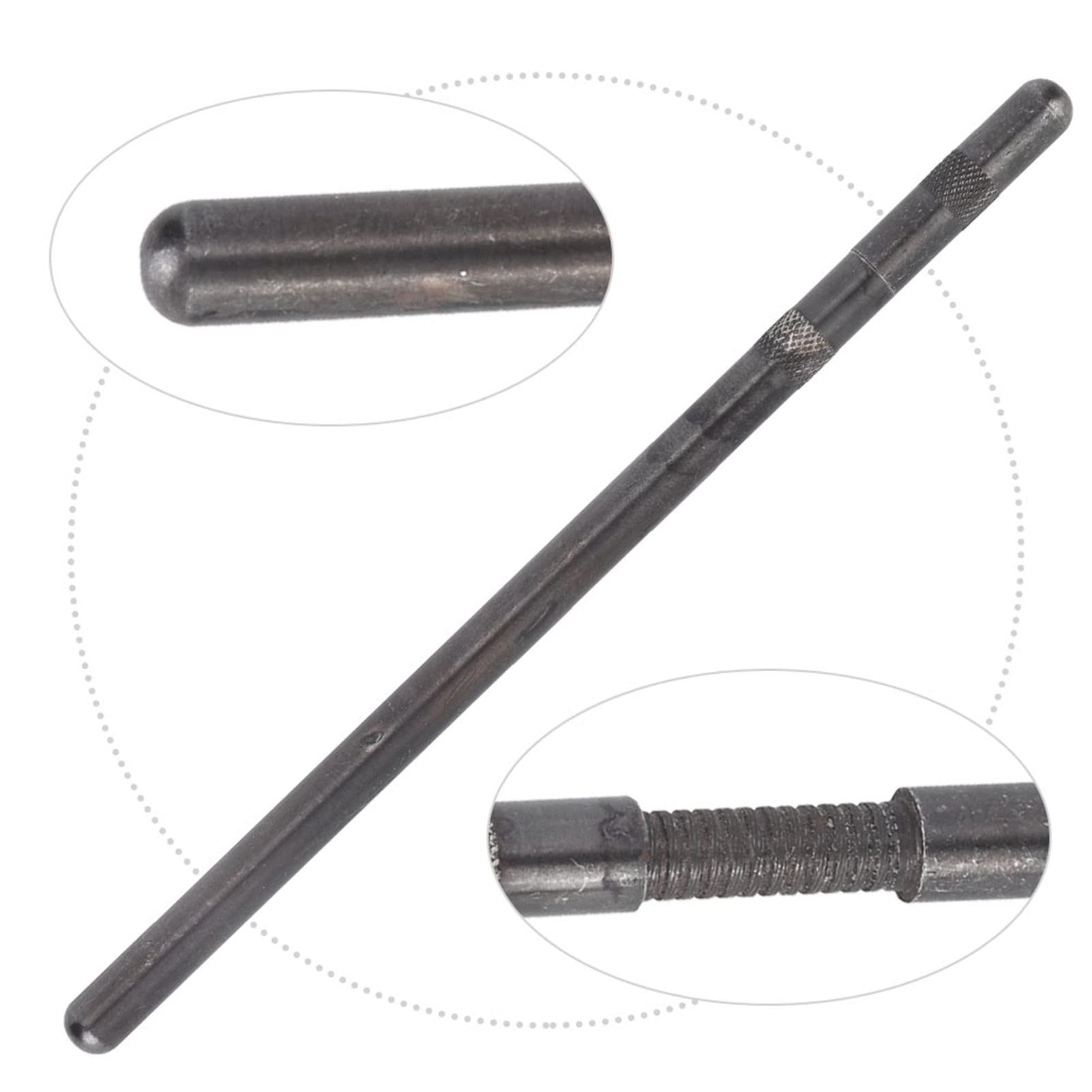 Acouto Pushrod Length Checker 6.8-7.8 inches Push Rod Length Checking Tool 7702-1 Iron Black