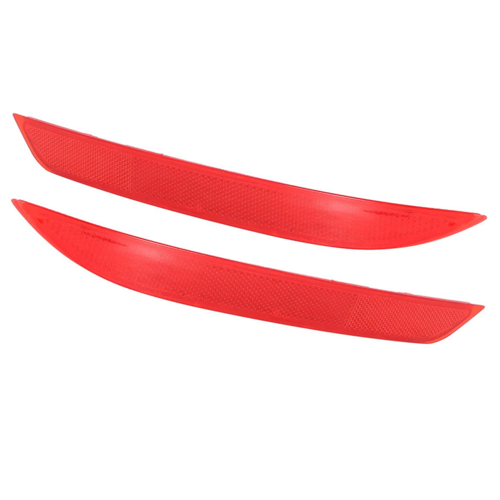 Labwork 2 Pieces Red Rear Bumper Reflector Driver And Passenger Side Replacement For 2016 2017 Honda Accord 33505T2Aa11 33555T2Aa11 Ho1185111 Ho1184111