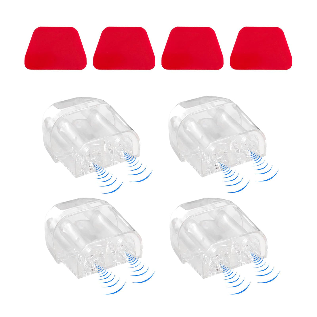 Ohleats 4Pcs Deer Whistles For Car, Automotive Save A Deer Whistles To Avoid Collisions, Vehicle Deer Warning Devices Horn Senso