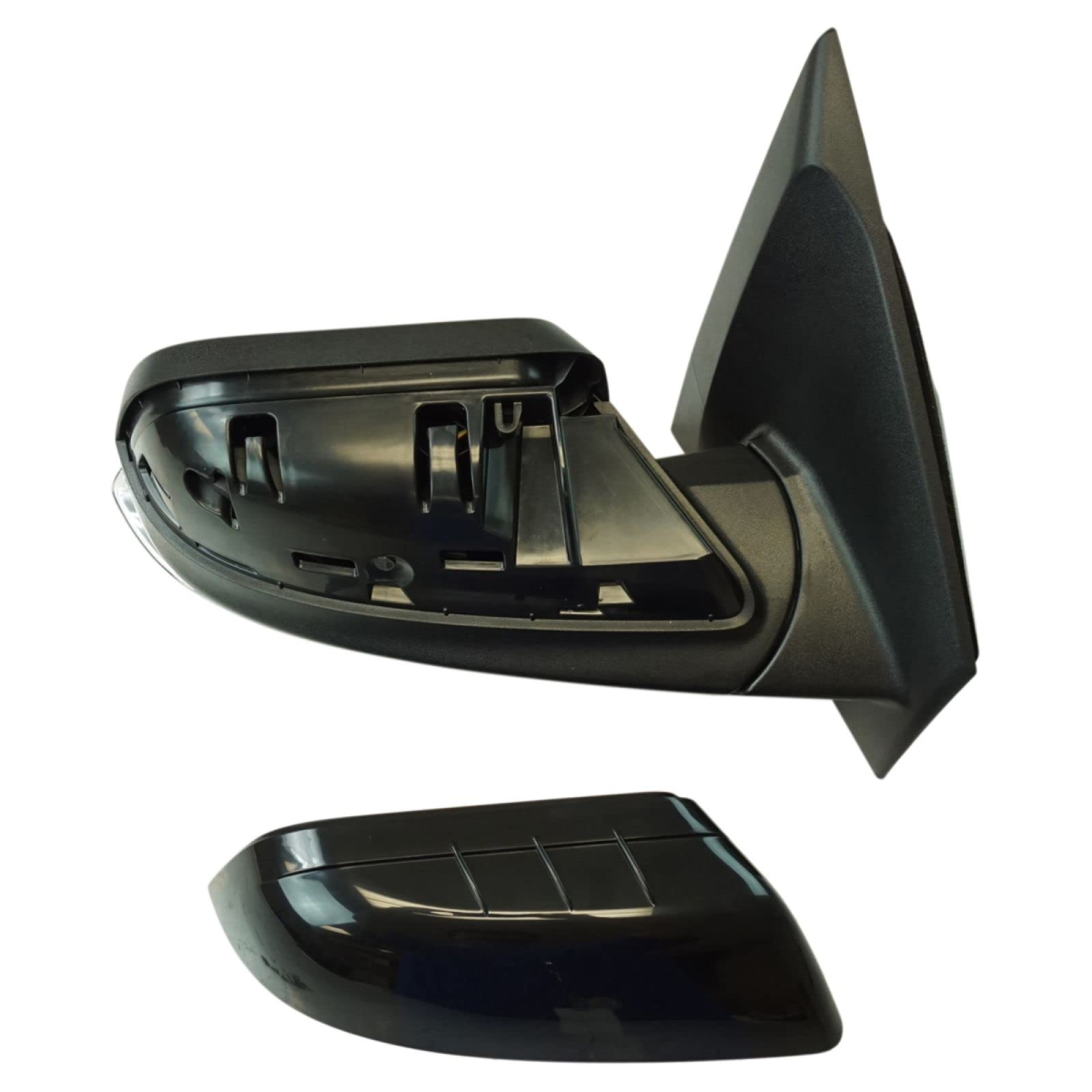 Trq Right Mirror With Heat With Memory With Housing Turn Signal Passenger Side Compatible With 2012-2014 Ford Edge Fo1321503