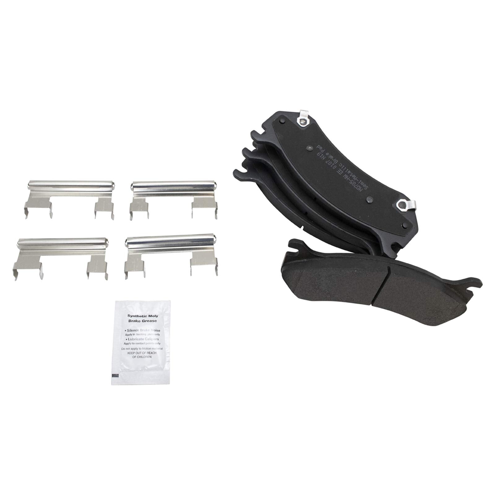 Trq Front Metallic Brake Pads & G-Coated Rotor Kit For Gm Pickup Truck Suv New