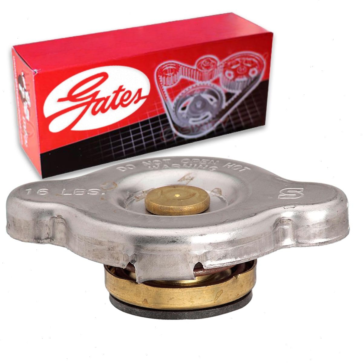 Gates Radiator Cap compatible with Ford F-150 4.6L 5.4L 6.2L V8 2009-2011