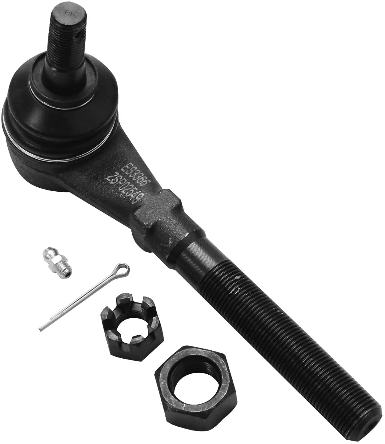 Detroit Axle - 4WD Front 4pc Tie Rods for Ford F-150 F-250 Expedition Lincoln Navigator, 4 Outer & Inner Tie Rod Ends Replacemen