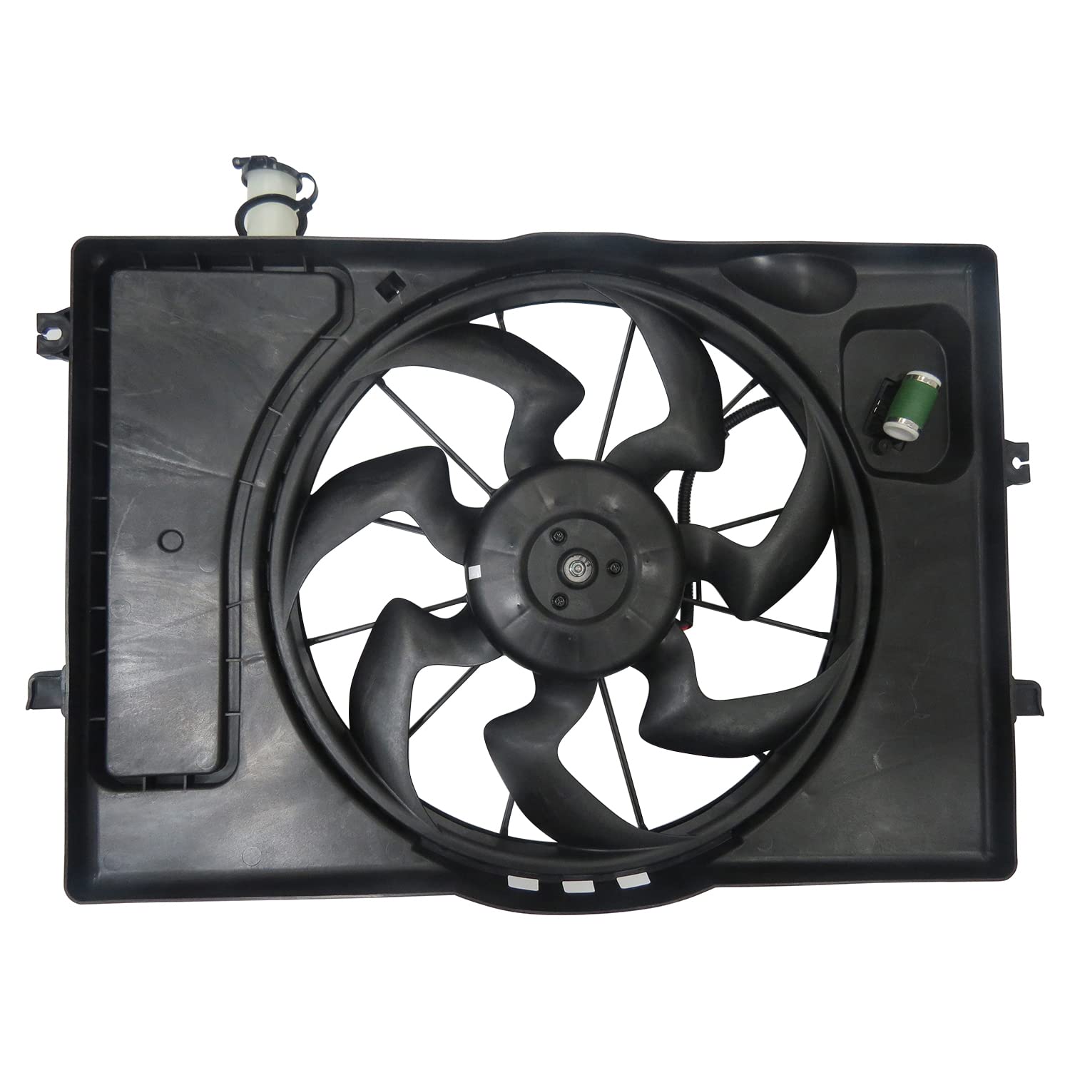 TYC 623820 Replacement Cooling Fan Assembly for Hyundai Elantra, 1 Pack