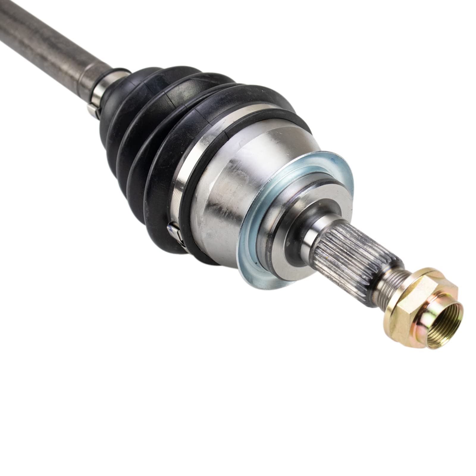 Trq Front Cv Axle Shaft Assembly Set Compatible With 2002-2008 Mini Cooper