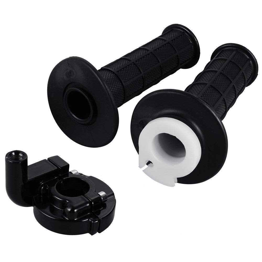 Mycheng Throttle Handle Grips And Grip Cable For Mini Baja Mb165 Mb200 5.5 6.5Hp 196 200Cc Doodlebug Bike 50 Inch