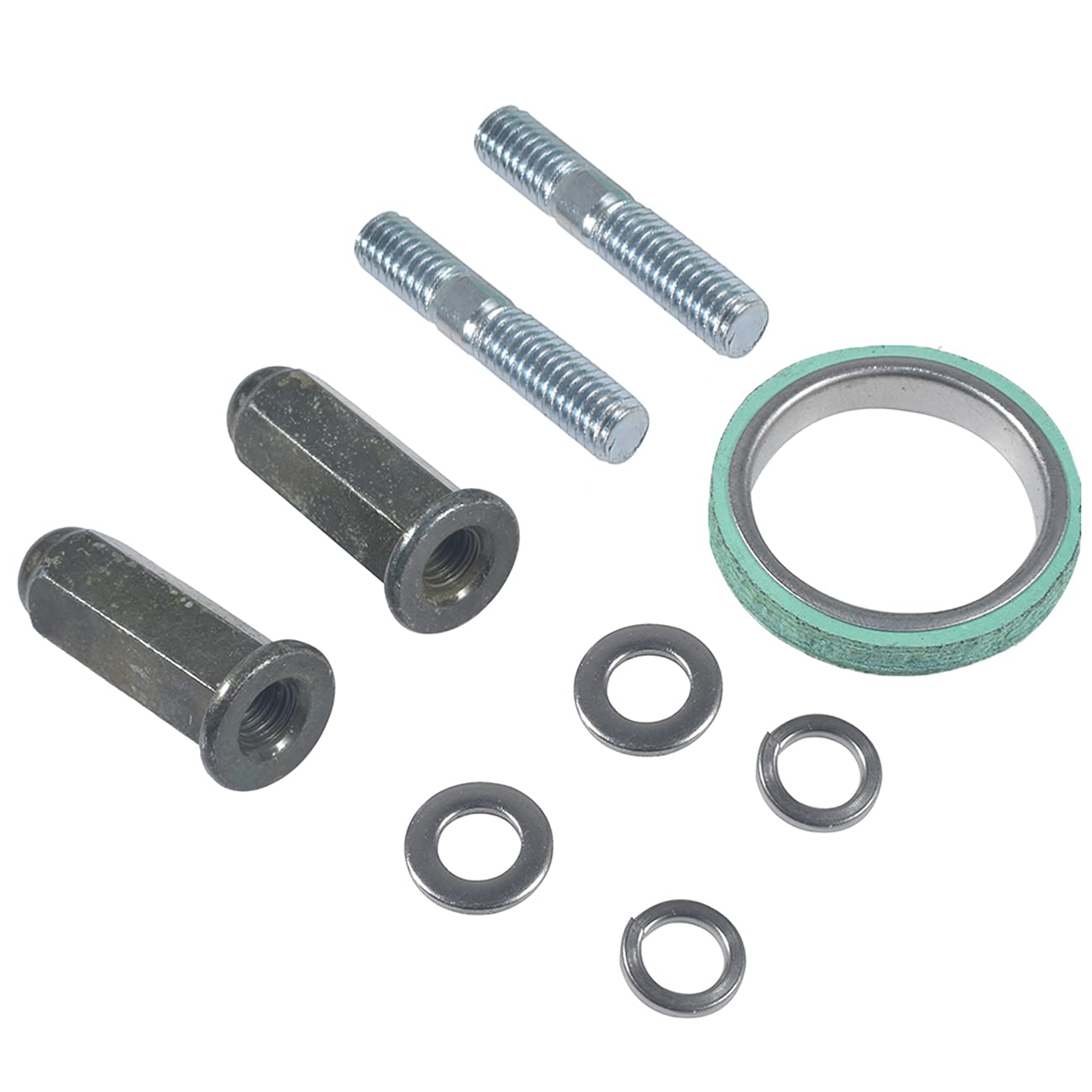GY6 Exhaust kit(Nuts&Gasket&Exhaust Studs) FIT for GMB139 Engine 50cc 70cc 90cc 110cc 125cc 150cc Scooters ATVs Go Karts 4 Wheel